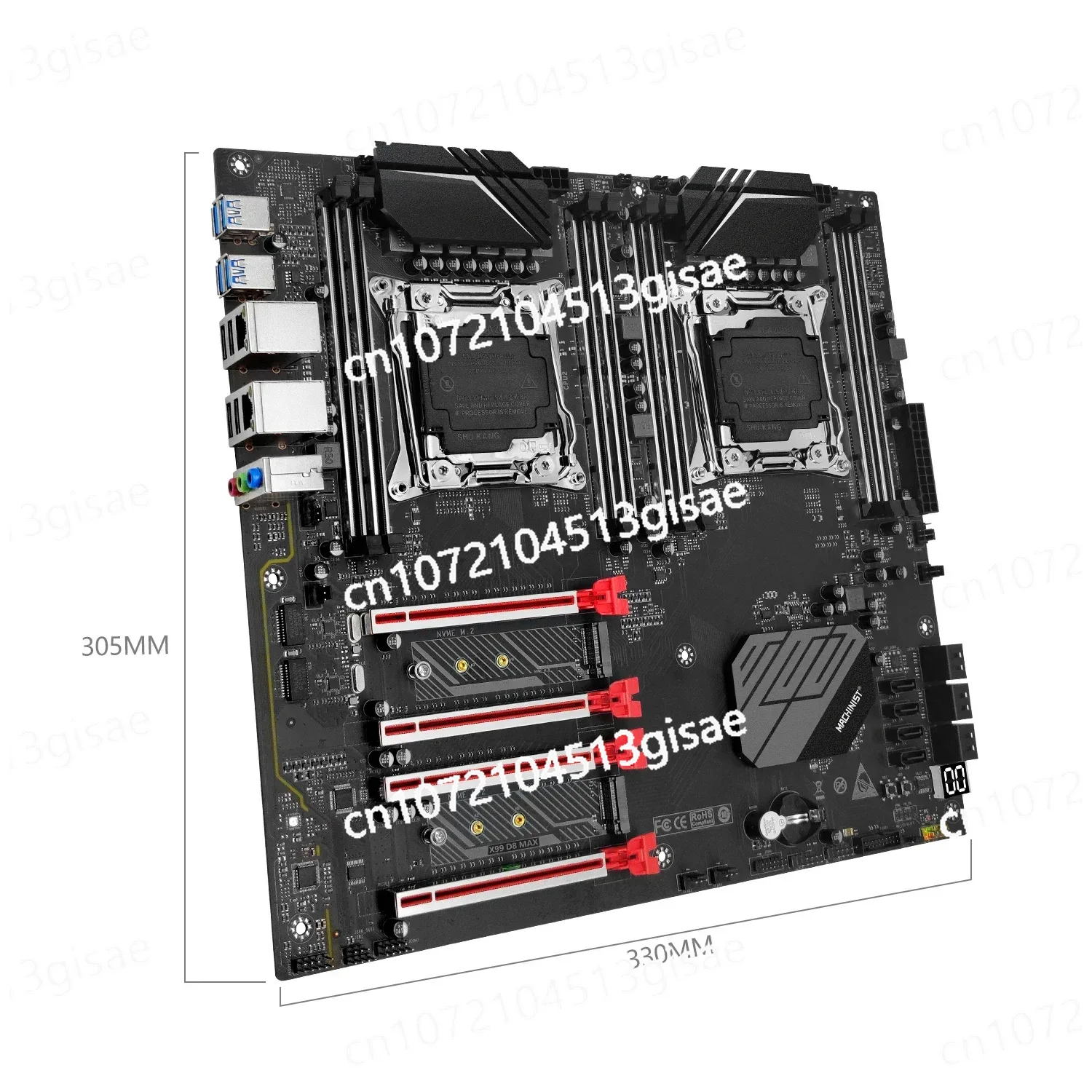 メカニック X99 D8 MAX マザーボードパッケージ（L - E5 2699 V4 のレビューと価格