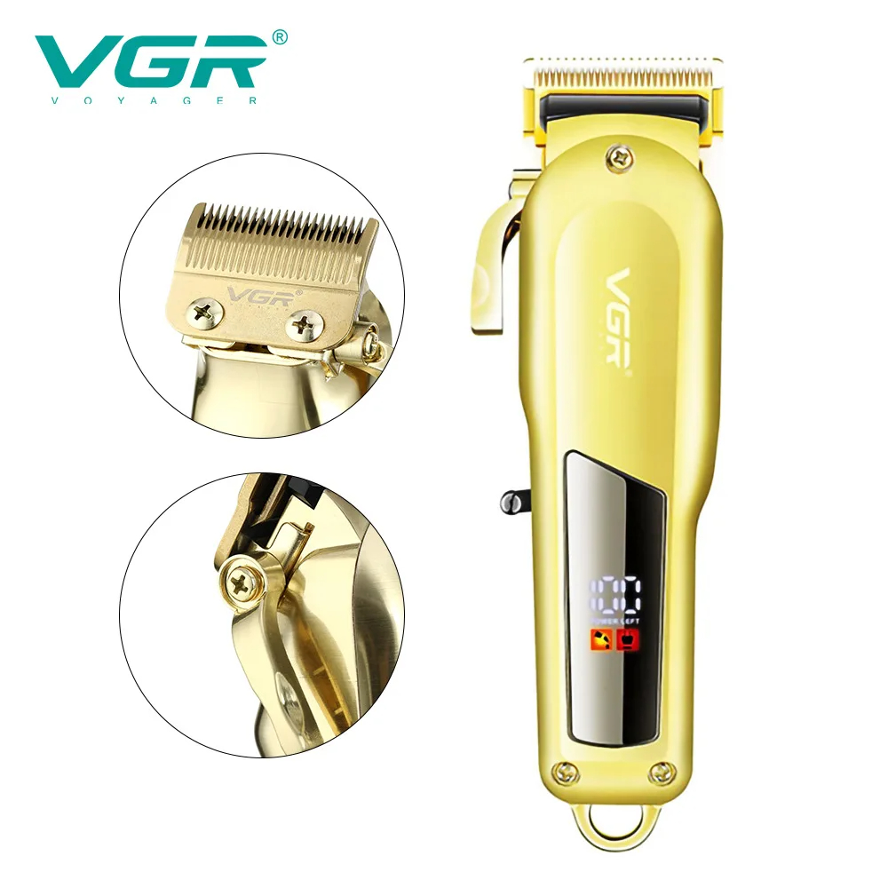 VGR バリカンヘアトリマー男性用ヘアカット機ひげトリマープ - Gold 6248R のレビューと価格